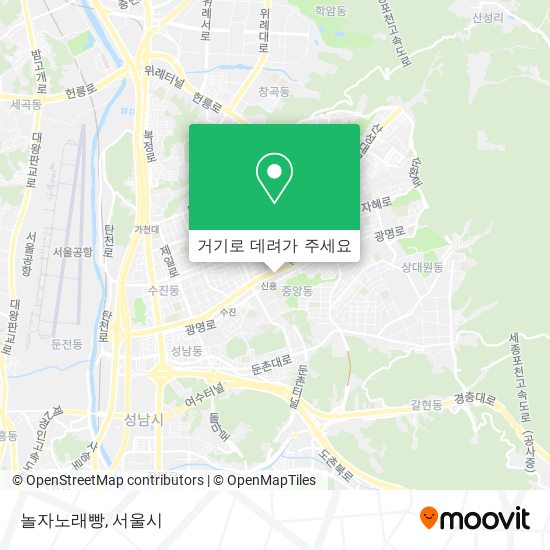 놀자노래빵 지도