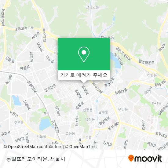 동일뜨레모아타운 지도