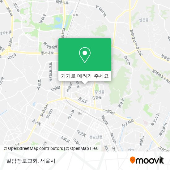 일암장로교회 지도