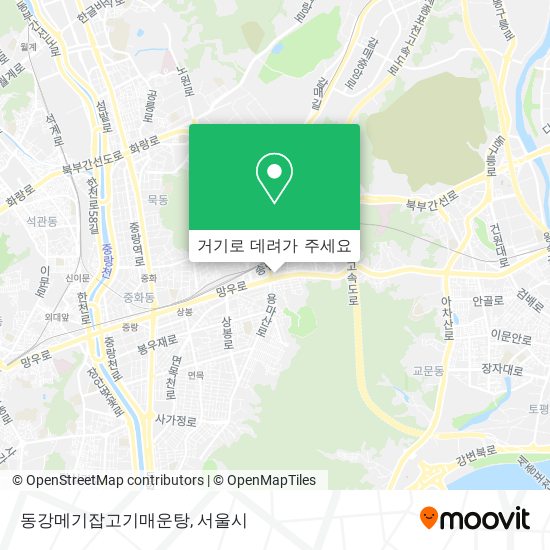 동강메기잡고기매운탕 지도