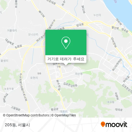 205동 지도