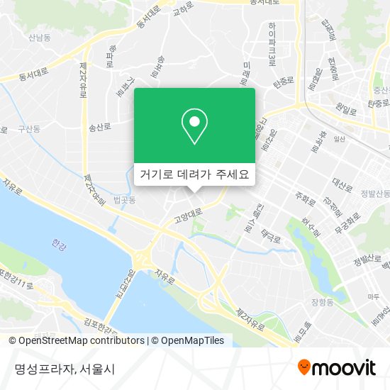 명성프라자 지도