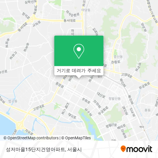 성저마을15단지건영아파트 지도