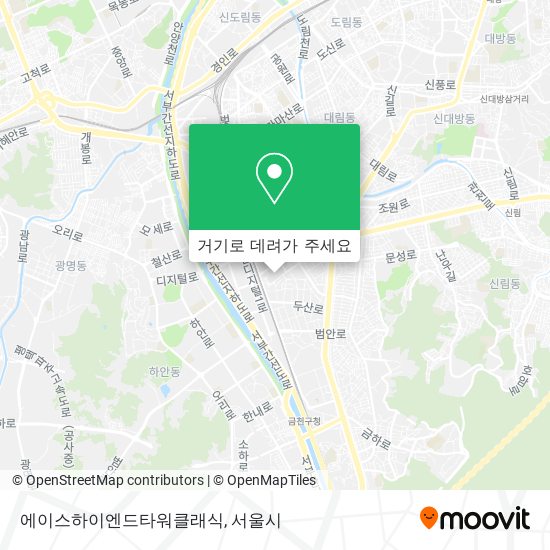 에이스하이엔드타워클래식 지도