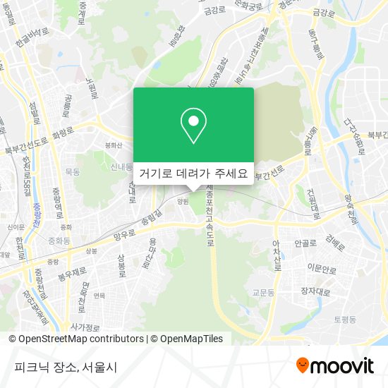피크닉 장소 지도