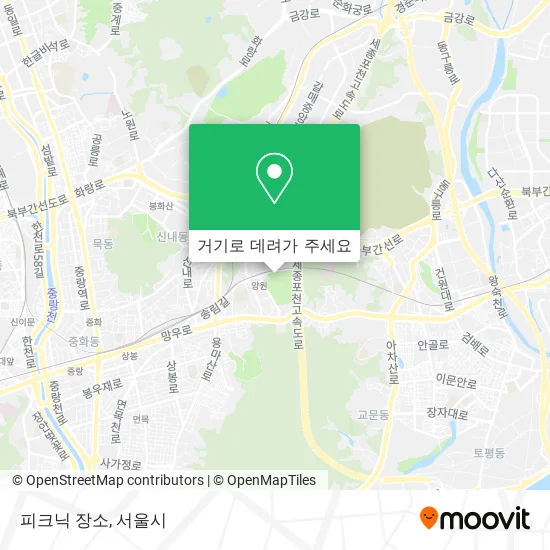 피크닉 장소 지도