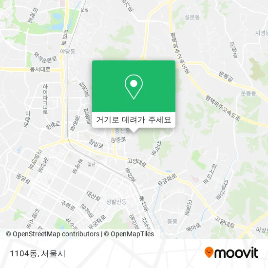 1104동 지도