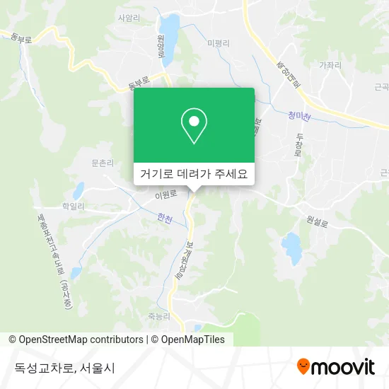 독성교차로 지도