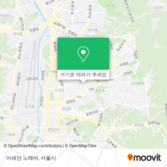 아세안 노래바 지도