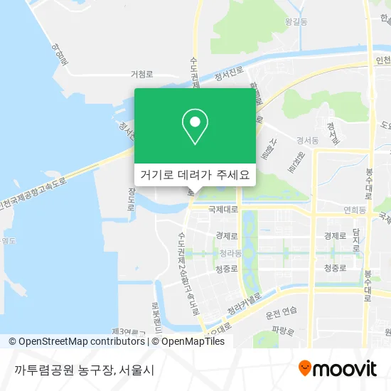 까투렴공원 농구장 지도