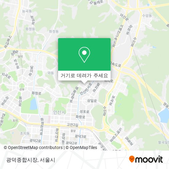광덕종합시장 지도