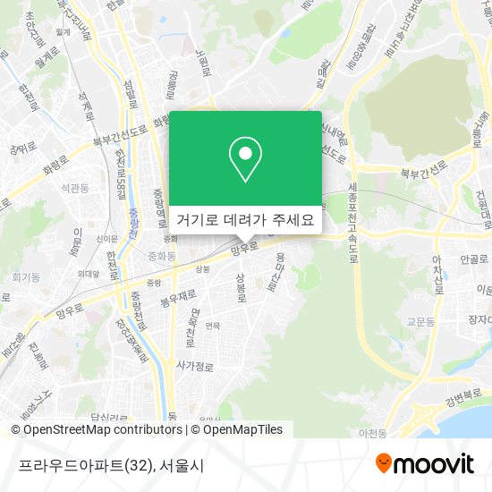 프라우드아파트(32) 지도