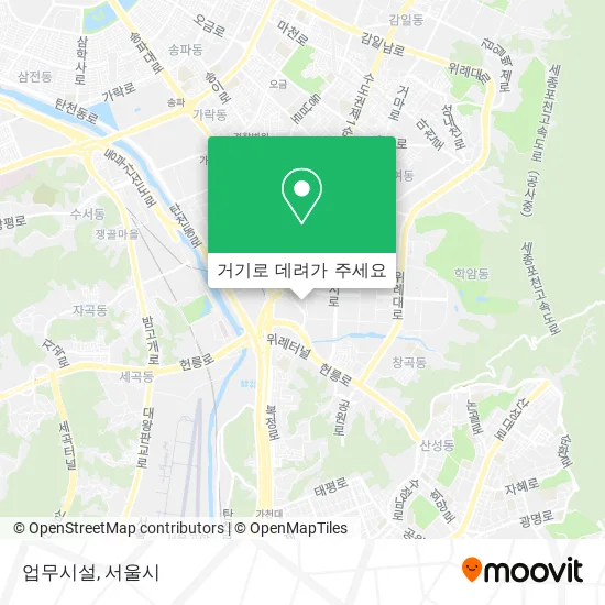 업무시설 지도