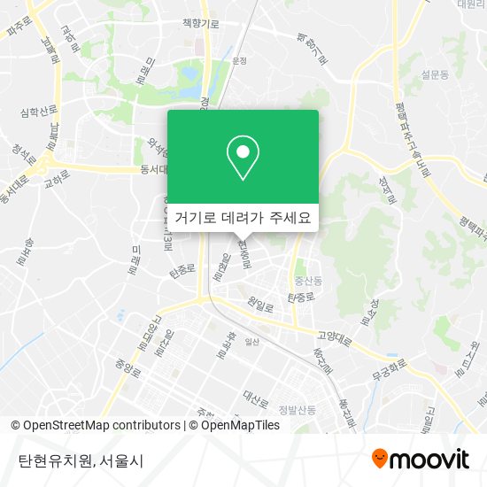 탄현유치원 지도