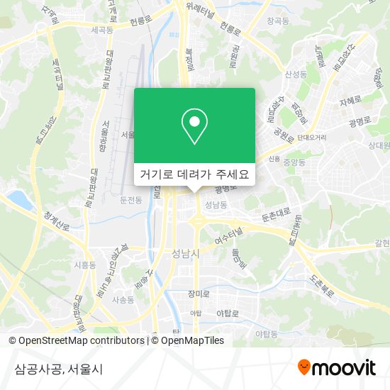 삼공사공 지도