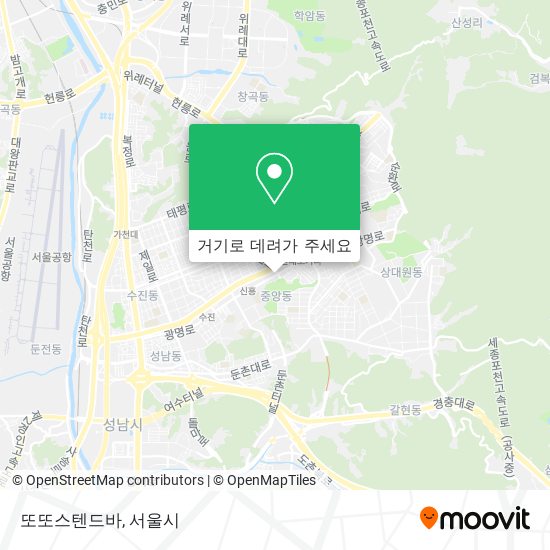 또또스텐드바 지도