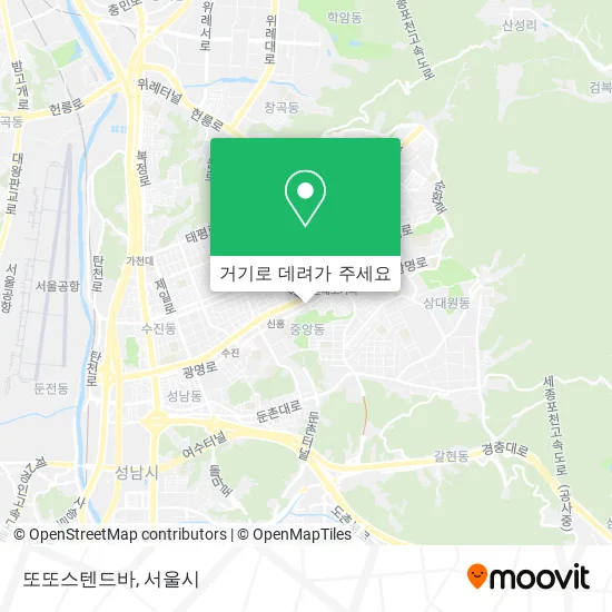 또또스텐드바 지도