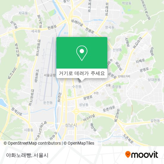 야화노래빵 지도