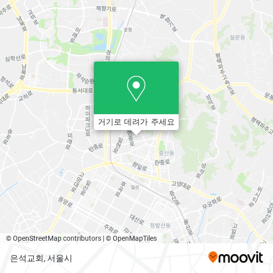 은석교회 지도