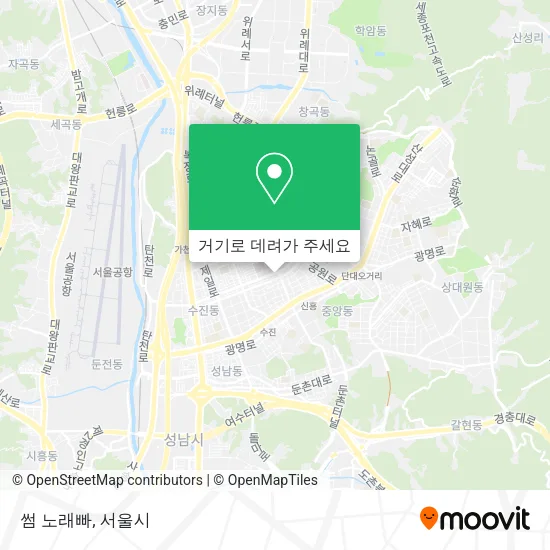 썸 노래빠 지도