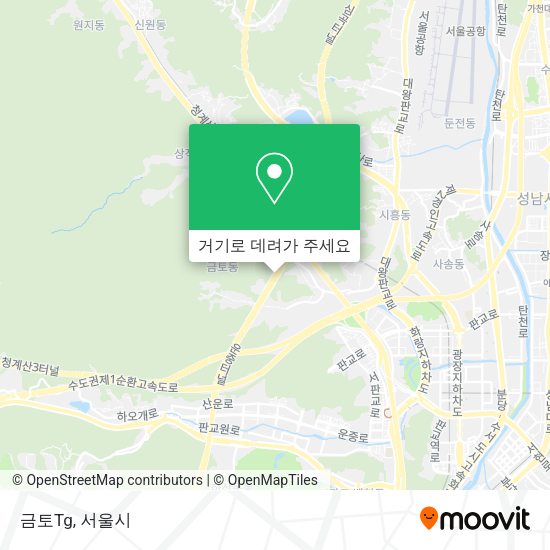 금토Tg 지도