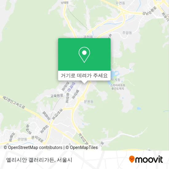 엘리시안 갤러리가든 지도