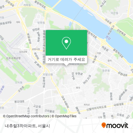 내츄럴3차아파트 지도