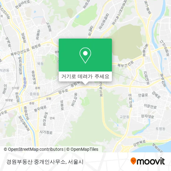 경원부동산 중개인사무소 지도