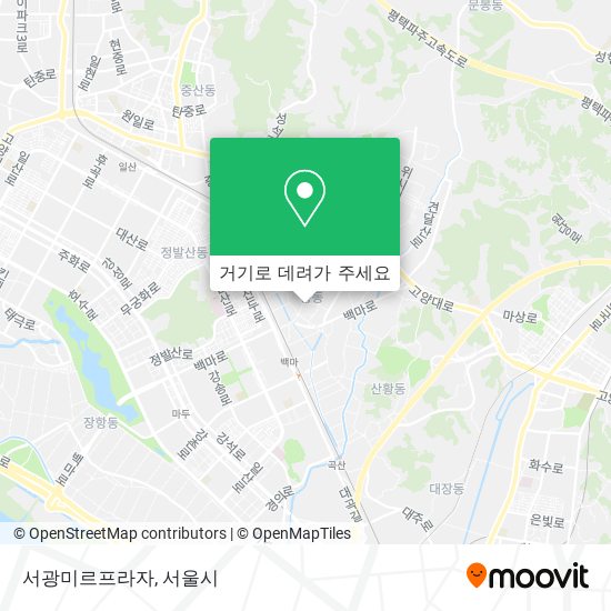 서광미르프라자 지도