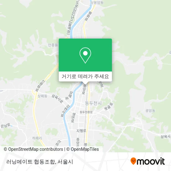 러닝메이트 협동조합 지도
