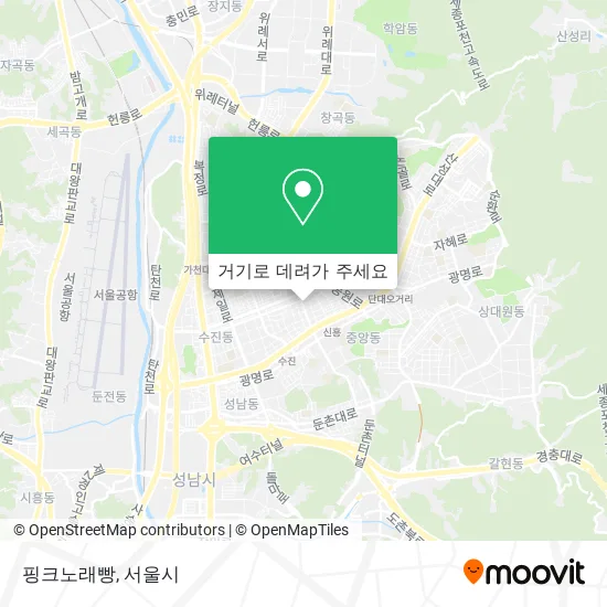 핑크노래빵 지도