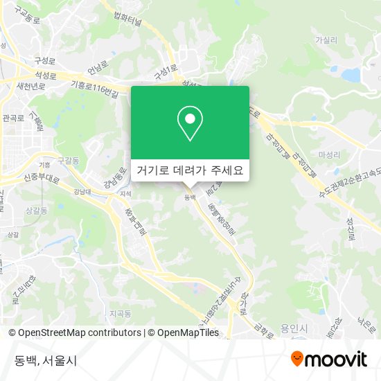 동백 지도