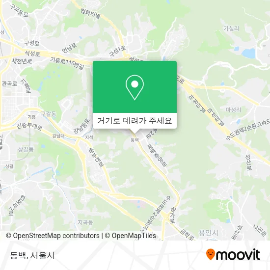 동백 지도