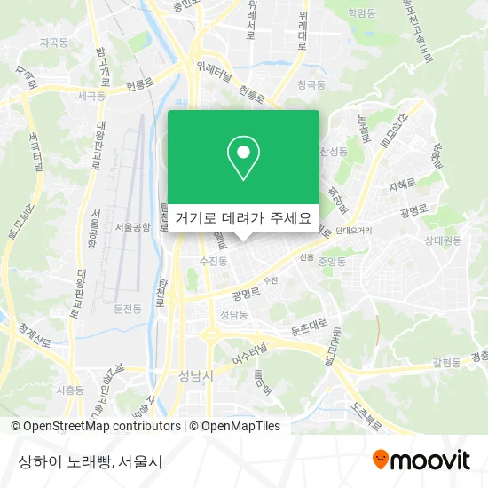 상하이 노래빵 지도