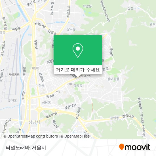 터널노래바 지도