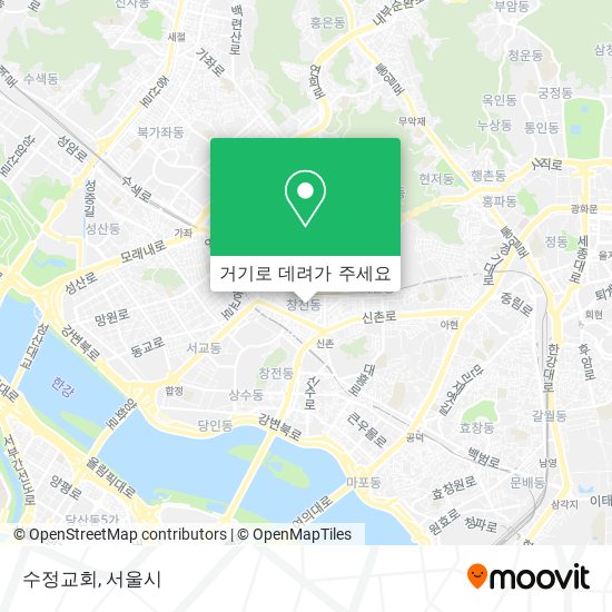 수정교회 지도