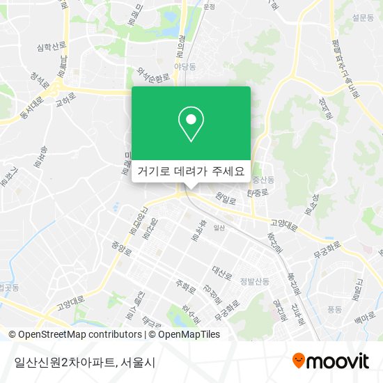일산신원2차아파트 지도