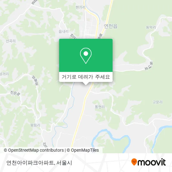 연천아이파크아파트 지도