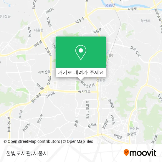 한빛도서관 지도