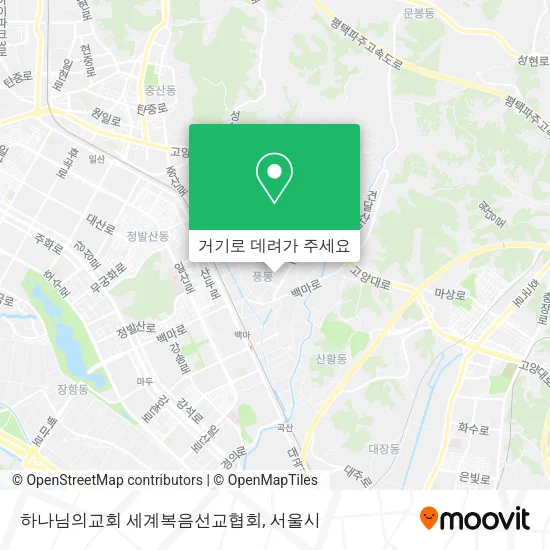 하나님의교회 세계복음선교협회 지도