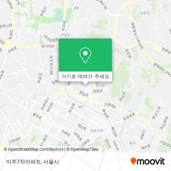 미주7차아파트 지도