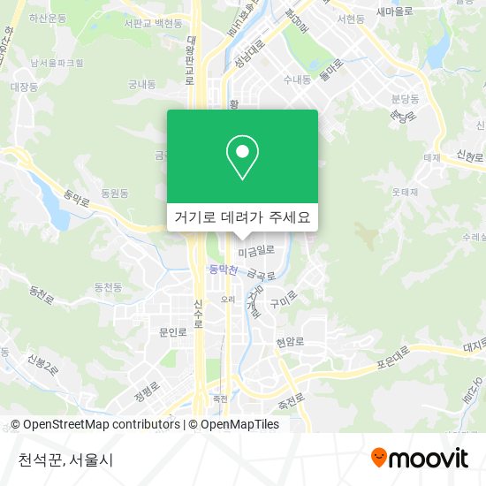천석꾼 지도