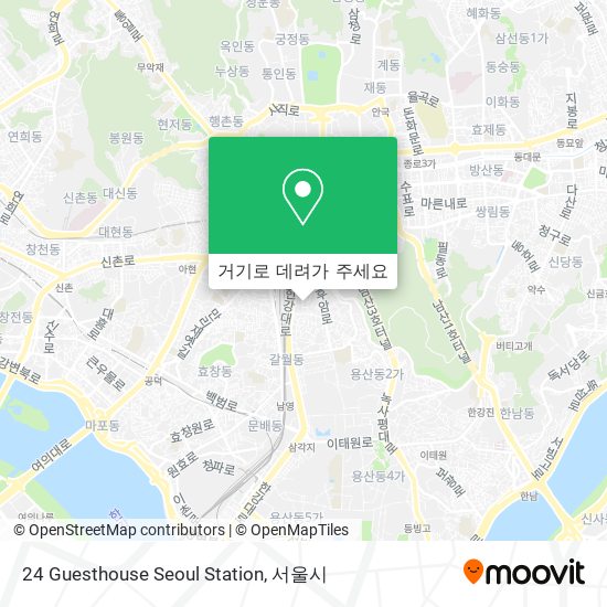 24 Guesthouse Seoul Station 지도