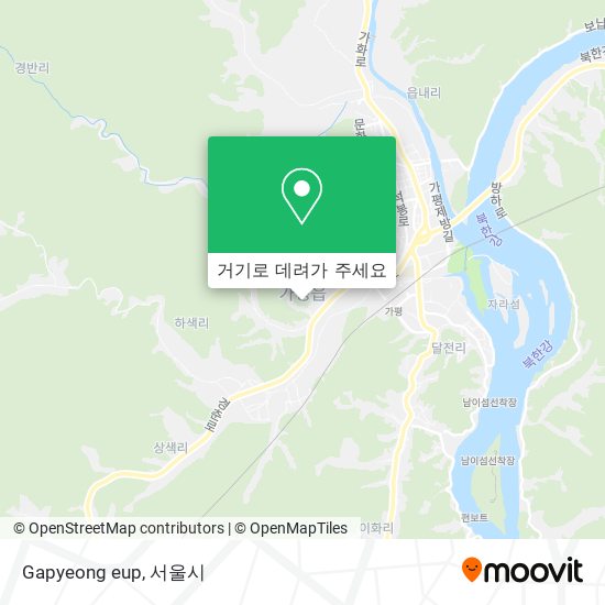 Gapyeong eup 지도