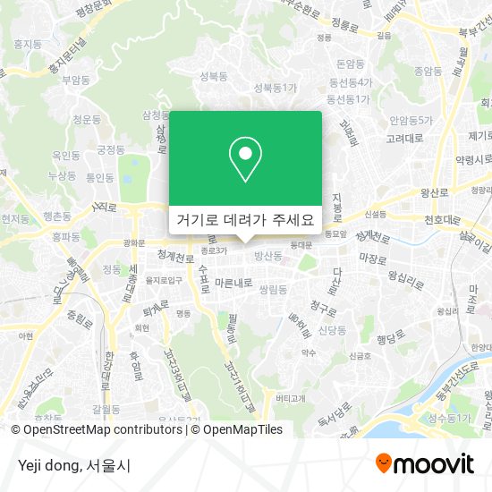 Yeji dong 지도
