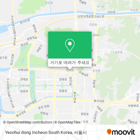 Yeonhui dong Incheon South Korea 지도