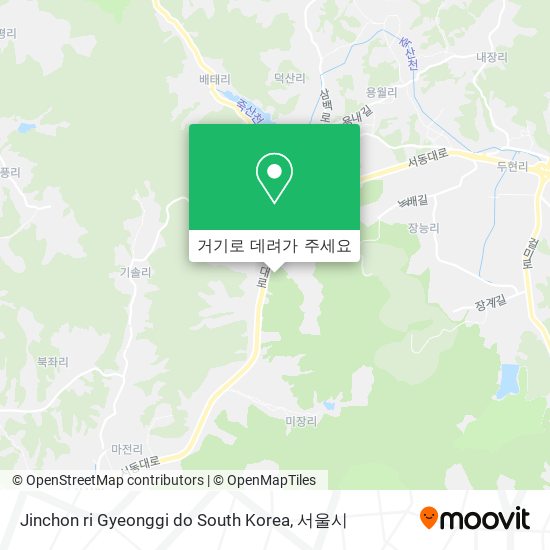 Jinchon ri Gyeonggi do South Korea 지도