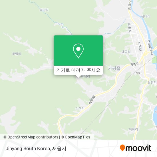 Jinyang South Korea 지도
