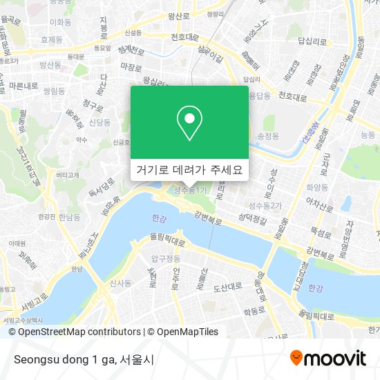 Seongsu dong 1 ga 지도