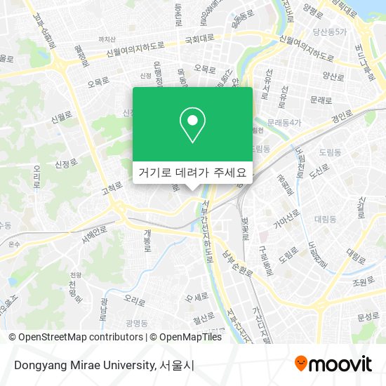 Dongyang Mirae University 지도